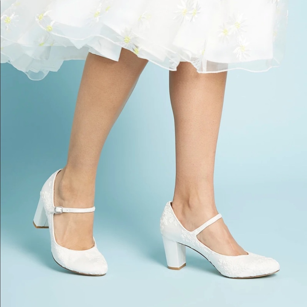 BNIB Modcloth Chelsea Crew Wedding Heels